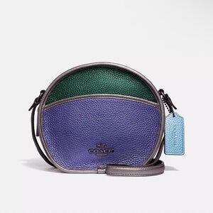 Coach legacy canteen crossbody in colorblock